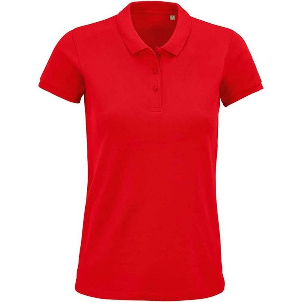 SOLS Womens/Ladies Planet Polo Shirt / Red